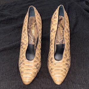 Michael Kors Snake-Like Very High Heels